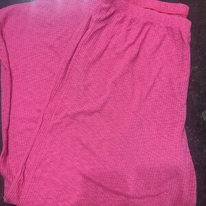 Ruby Ribbon Coral Knit Lounge Set